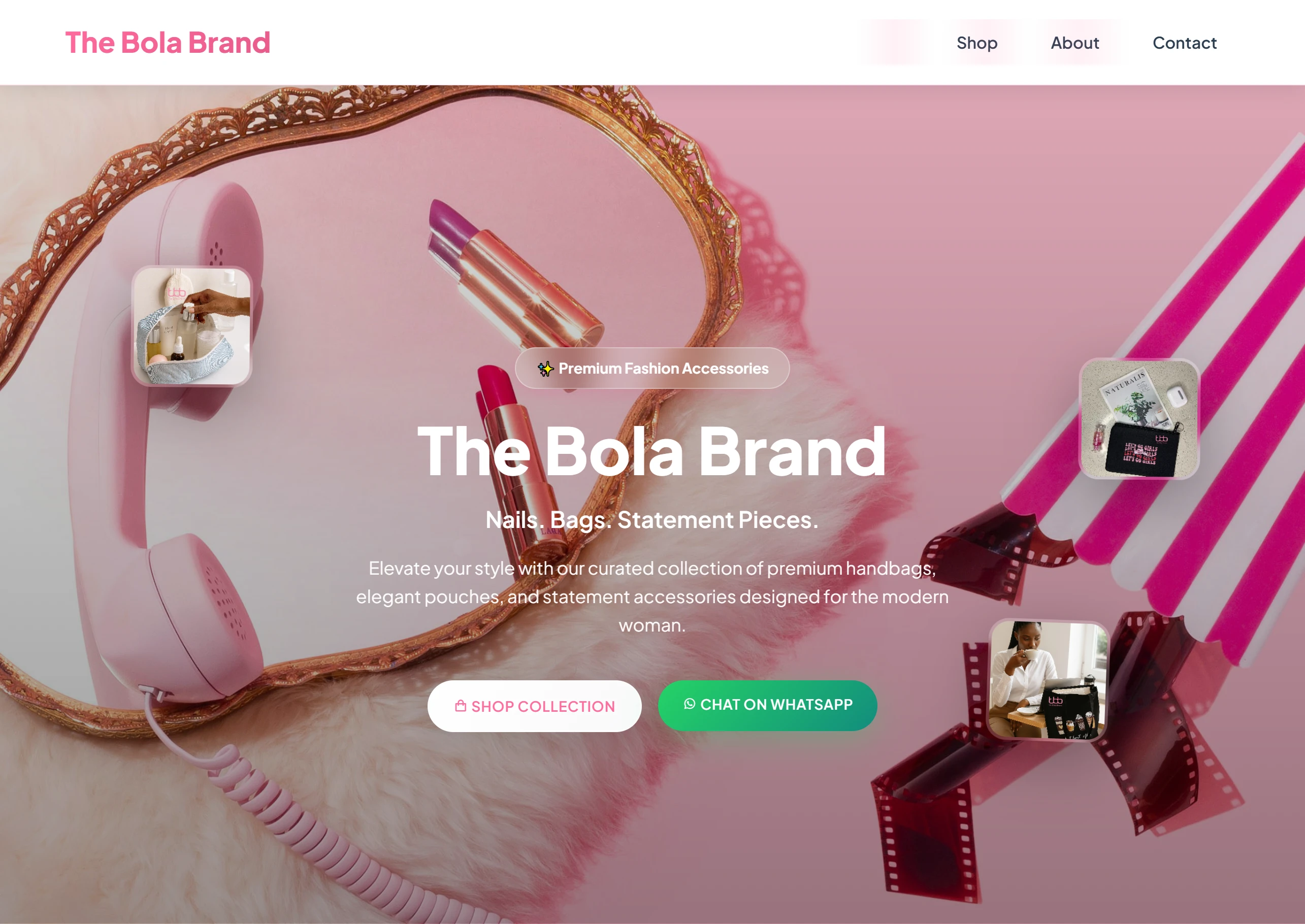 E-commerce Fashion Store screenshot